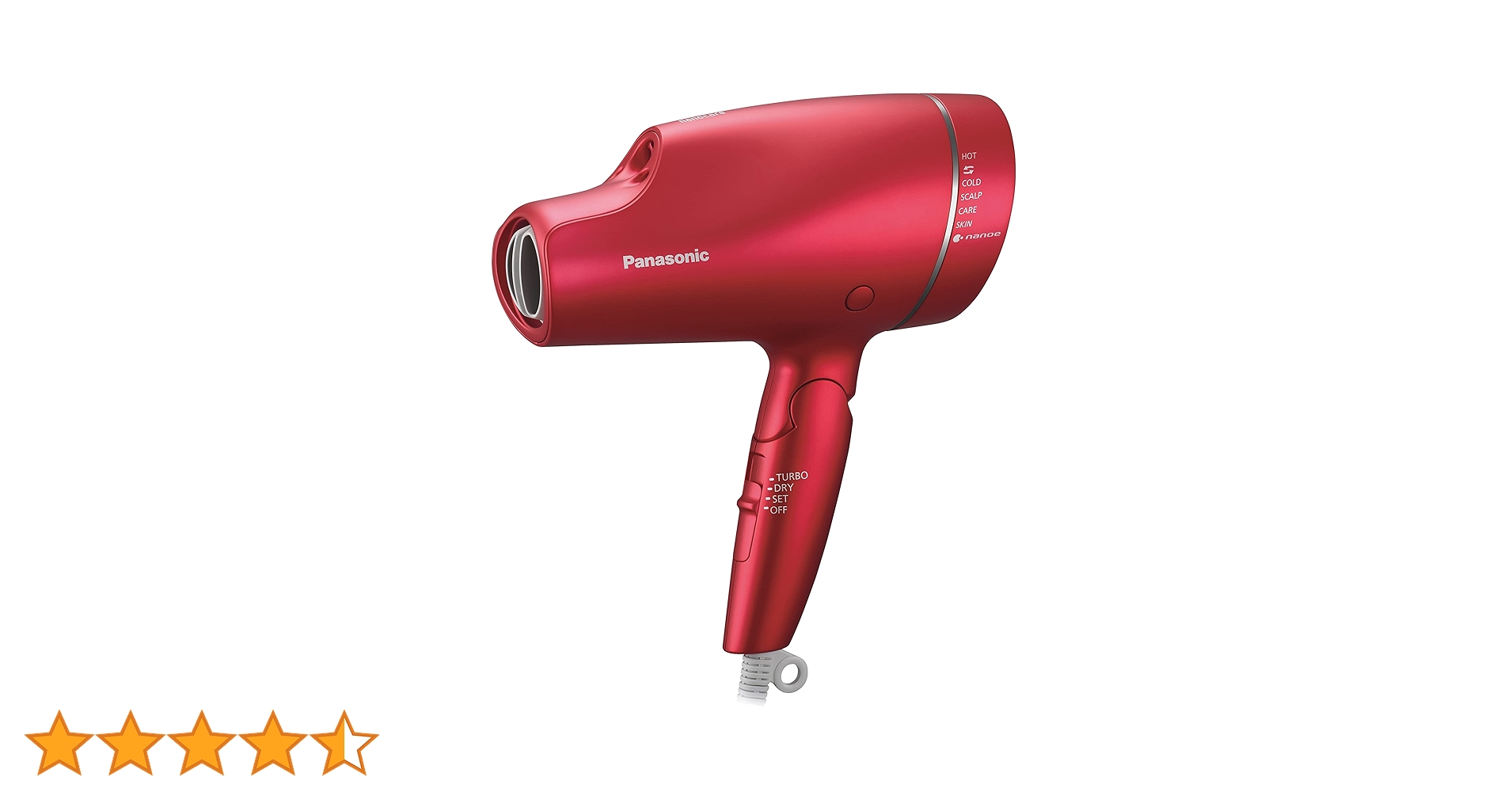 Panasonic EH-NA9F ナノイーナノケアドライヤー Amazon.co.jp: Panasonic nanocare EH-NA9F-RP Hair Dryer nanoe With